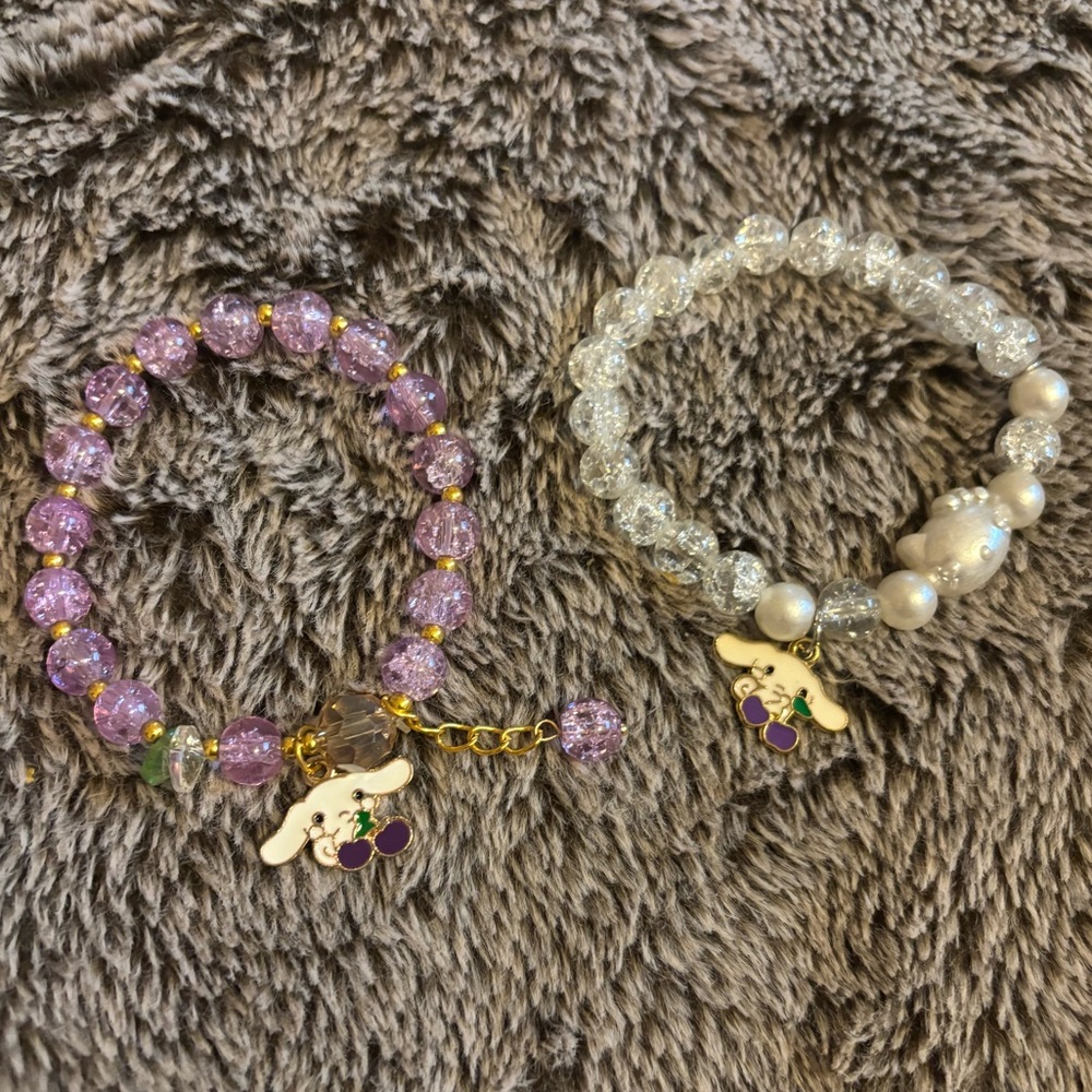 HANDMADE sanrio bracelet bundle